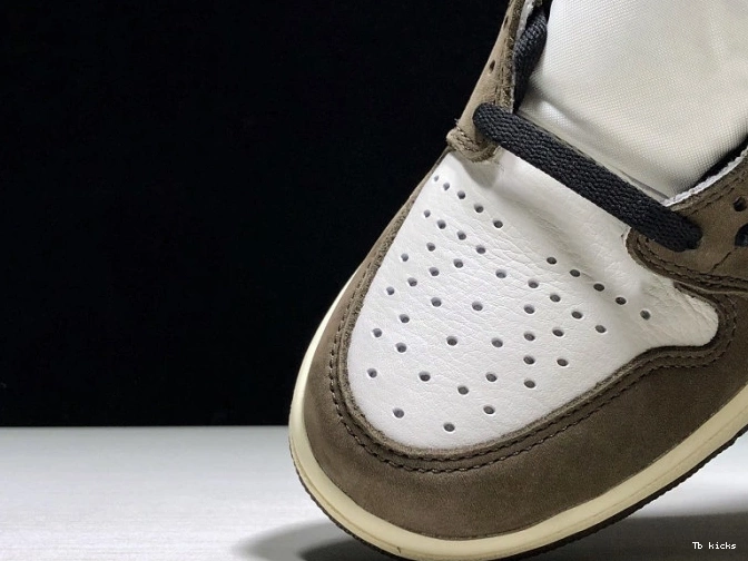 Rep TBK x 1 OG Jordan Scott Travis - Retro Air High 'Mocha' 100 CD4487 0702